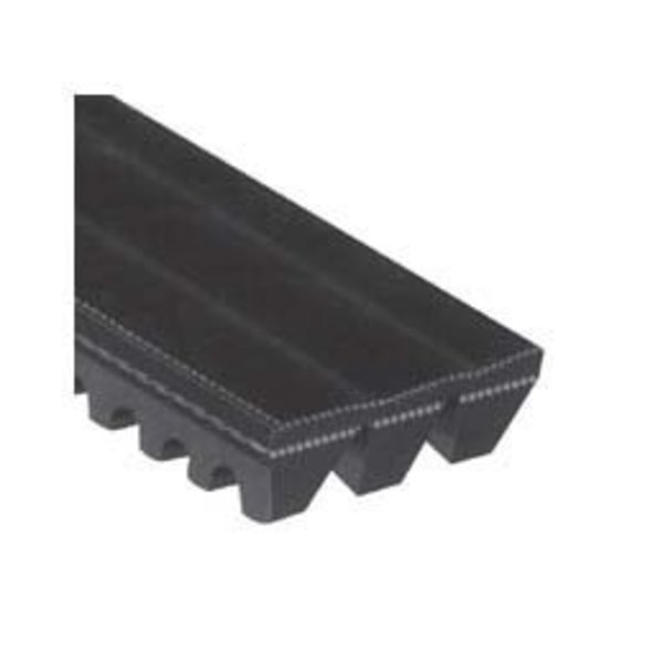 Mitsuboshi Triplex Raw Edge Banded Triplex Raw Edge Cogged Banded B Type, 3 Rib 21/32'' x 124'' - 3/BX124 3RBX124